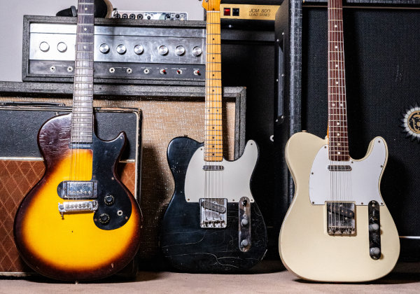 Guitares d'artistes et guitares de collections