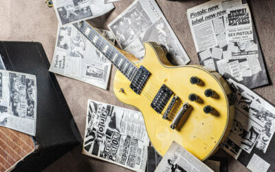 La légendaire guitare des Sex Pistols au Matt’s Guitar Shop – Stuff Magazine