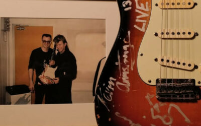 Du studio au Live Aid avec Bowie : une Stratocaster de légende arrive au Matt’s Guitar Shop