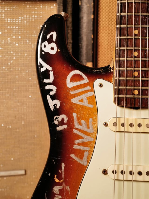 La Stratocaster de Live Aid