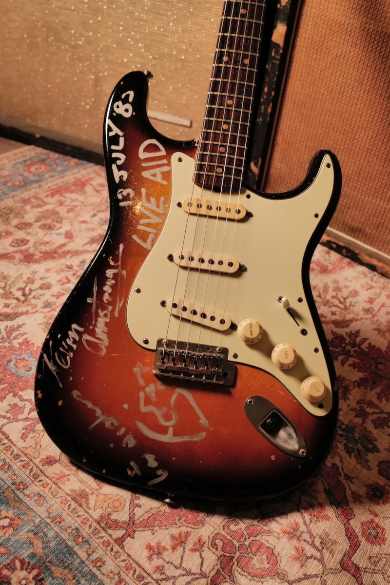 Fender Stratocaster 1963 (Live Aid – ex Kevin Armstrong)