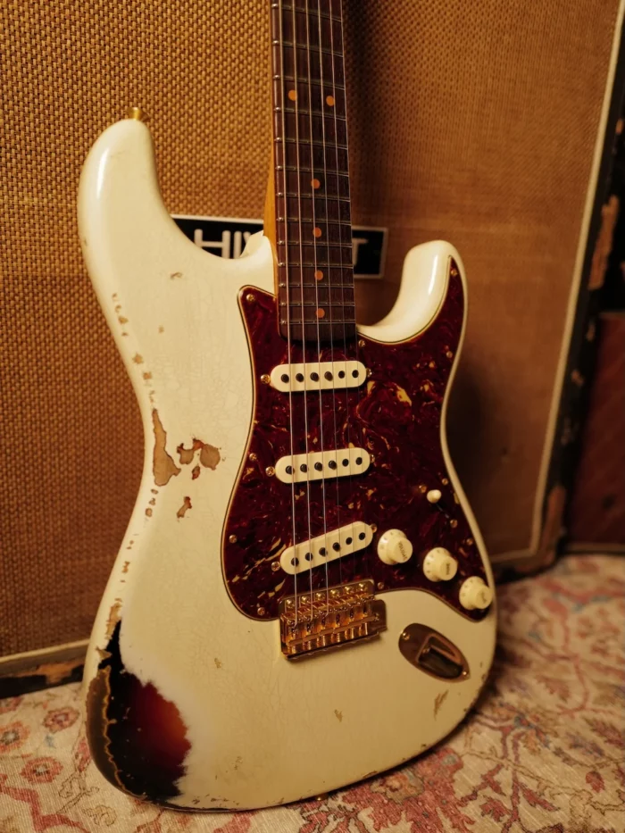 Fender Stratocaster Custom Shop super heavy relic sunburst (overspray)