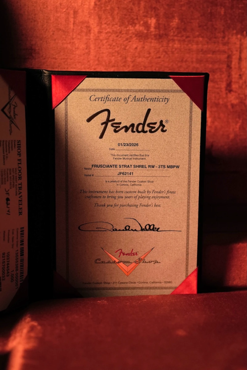 Fender Stratocaster Masterbuilt John Frusciante Signature – Image 6