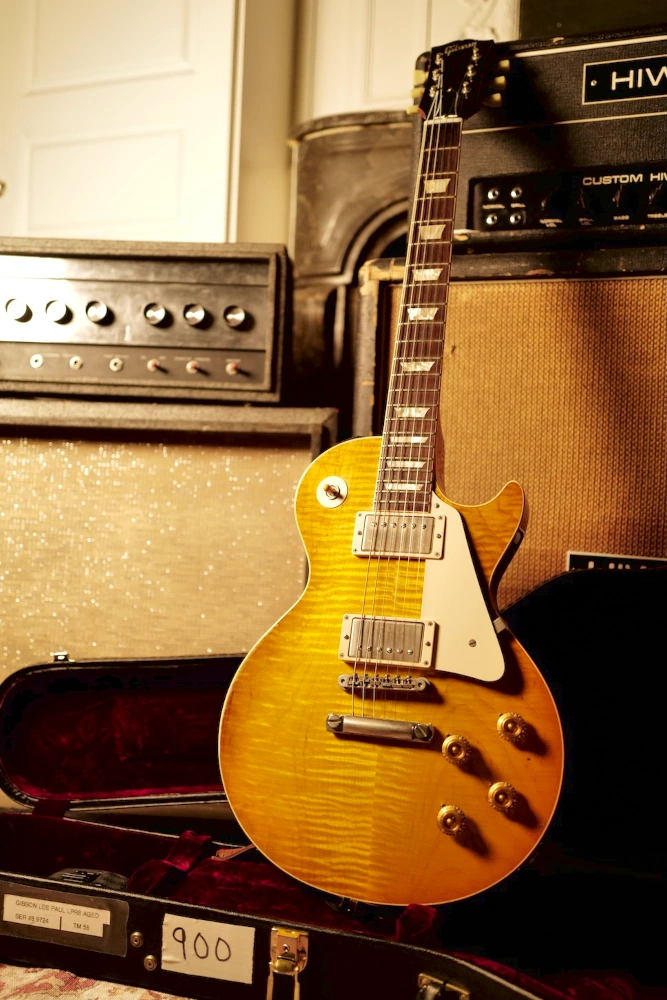 Gibson Les Paul reissue 1958 aged by Tom Murphy ex Gary Moore – Image 2