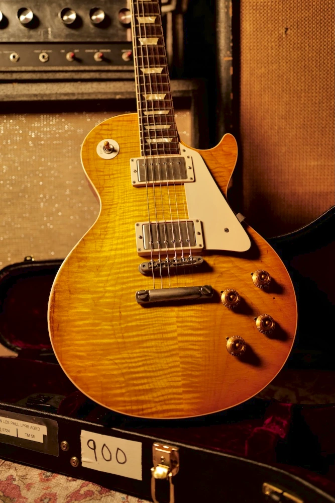 Gibson Les Paul reissue 1958 aged by Tom Murphy ex Gary Moore – Image 7