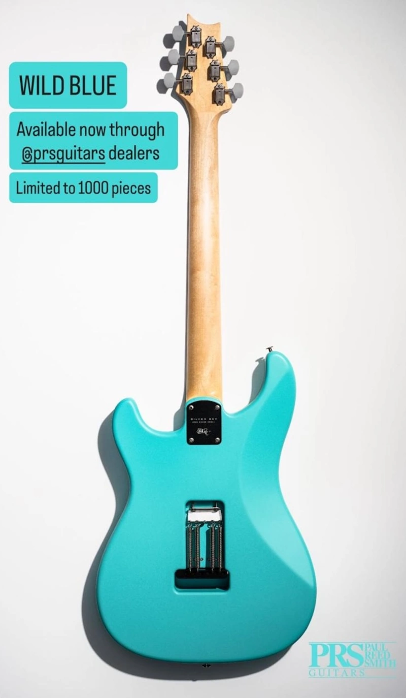 PRS Silver Sky John Mayer wild blue – Image 2