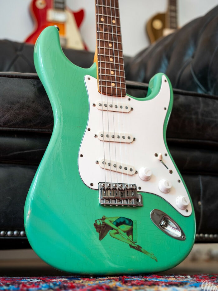 Schecter Seafoam green 1983 ex Jack Sonni - Dire Straits