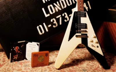 Une pièce d’exception arrive au Shop : la Gibson Collector’s Edition Michael Schenker