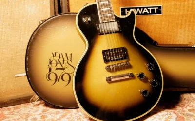 Une vision sonore : le prototype de la Gibson Les Paul Custom Adam Jones arrive au Matt’s Guitar Shop