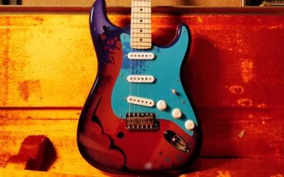 Quand l’art urbain rencontre la guitare : la “Crash” Stratocaster d’Eric Clapton