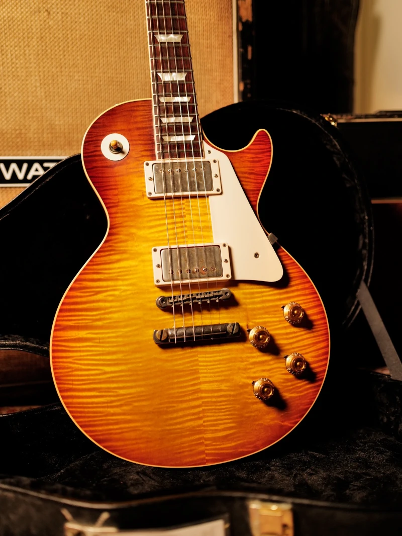 La Gibson Les Paul Pearly Gates Reissue en finition VOS