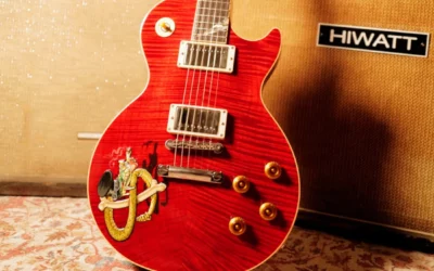 Une rareté absolue : la Gibson “Snakepit” de Slash, une pièce de collection ultime