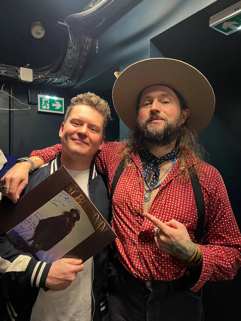 Jay Buchanan à Paris avec Matt
