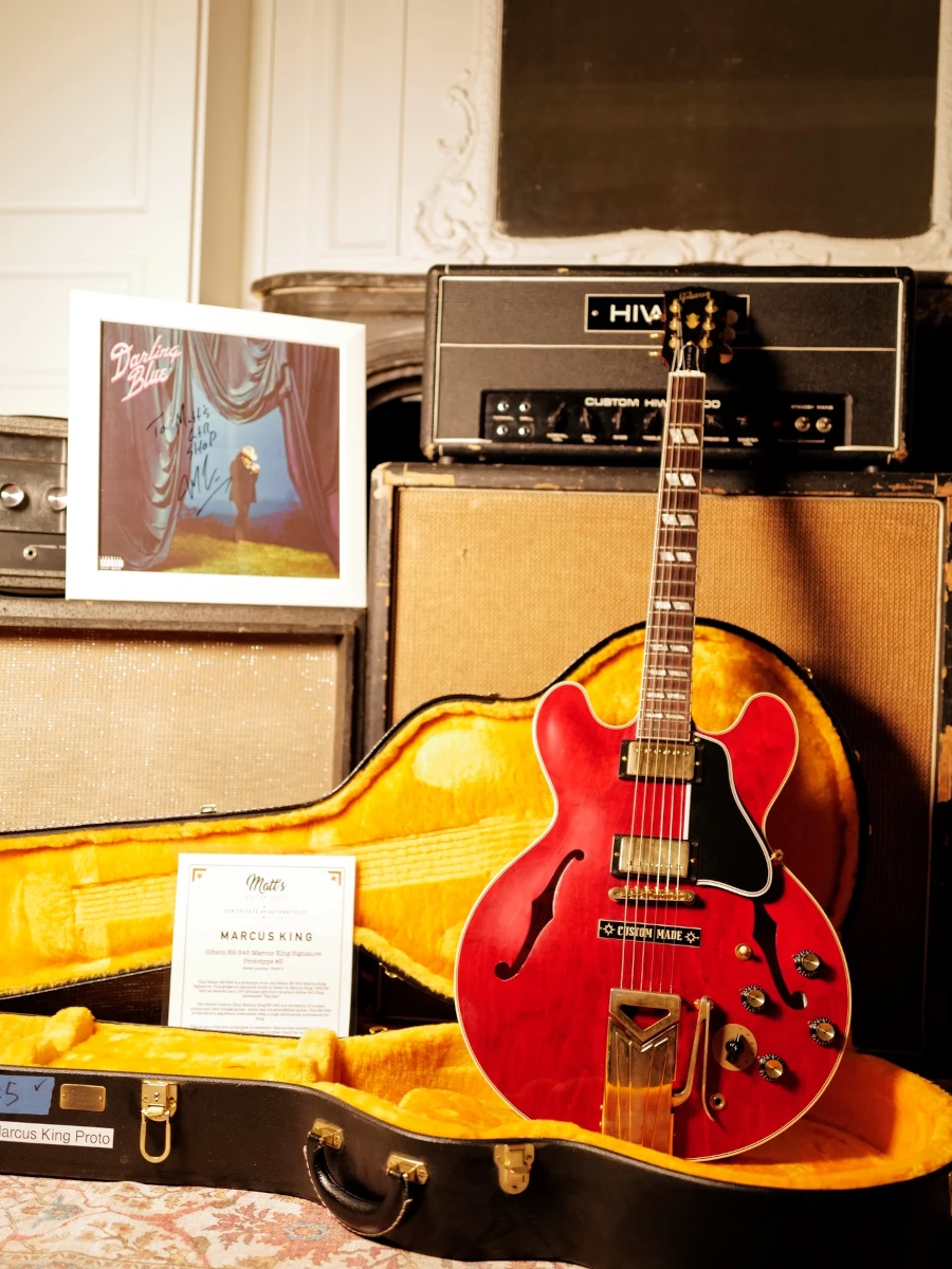Marcus King et la Gibson ES-345 Prototype #5