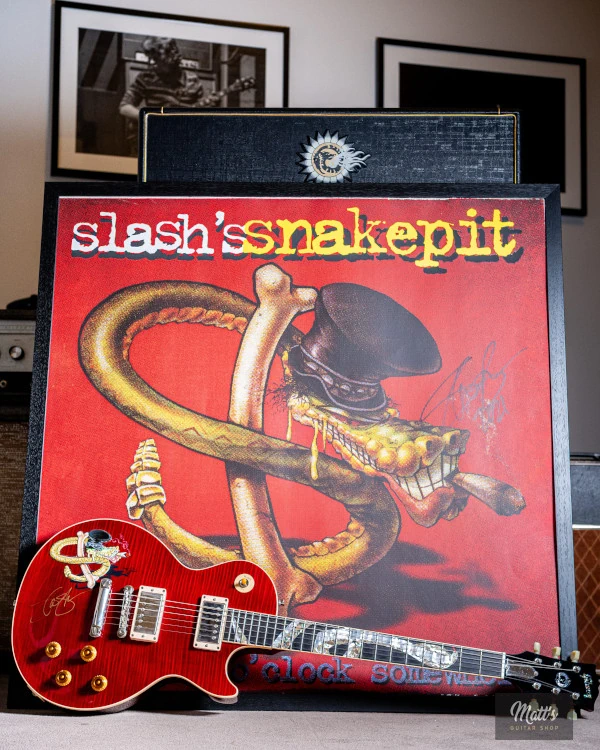 La Gibson Les Paul “Snakepit”, une création unique de Slash